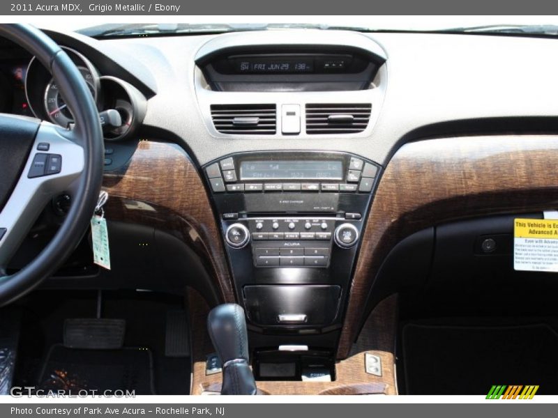 Grigio Metallic / Ebony 2011 Acura MDX