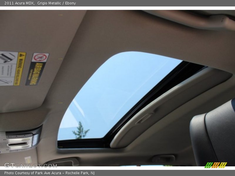 Grigio Metallic / Ebony 2011 Acura MDX