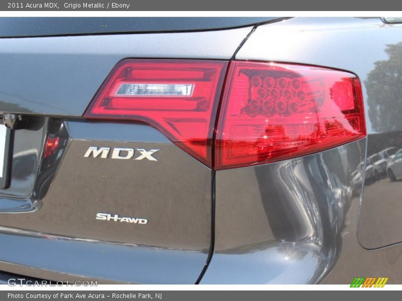 Grigio Metallic / Ebony 2011 Acura MDX