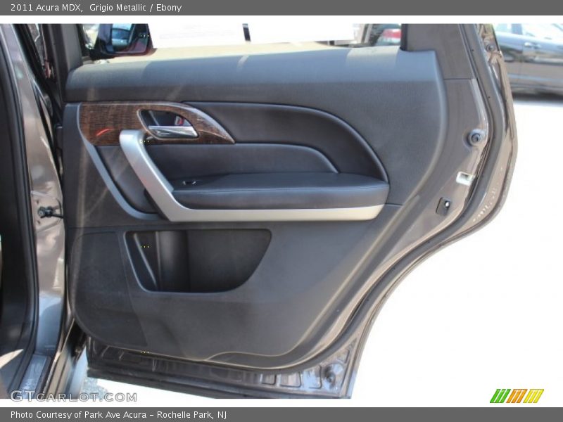 Grigio Metallic / Ebony 2011 Acura MDX