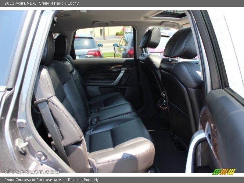 Grigio Metallic / Ebony 2011 Acura MDX