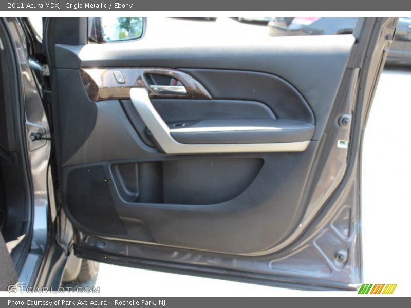 Grigio Metallic / Ebony 2011 Acura MDX