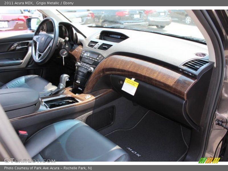 Grigio Metallic / Ebony 2011 Acura MDX