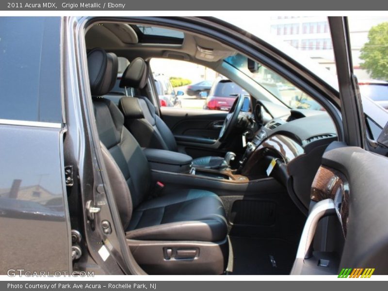 Grigio Metallic / Ebony 2011 Acura MDX