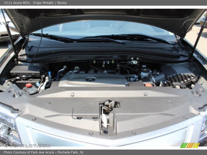 Grigio Metallic / Ebony 2011 Acura MDX
