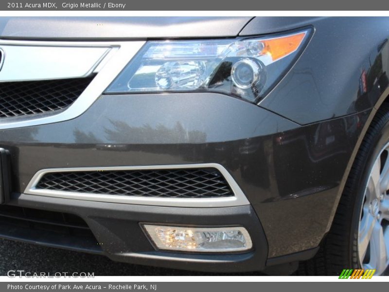 Grigio Metallic / Ebony 2011 Acura MDX