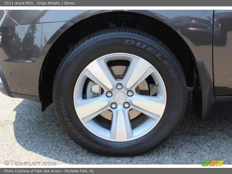 Grigio Metallic / Ebony 2011 Acura MDX