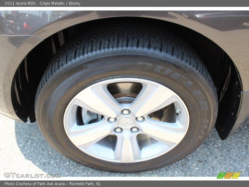 Grigio Metallic / Ebony 2011 Acura MDX