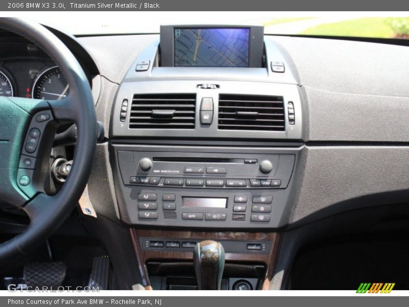 Titanium Silver Metallic / Black 2006 BMW X3 3.0i