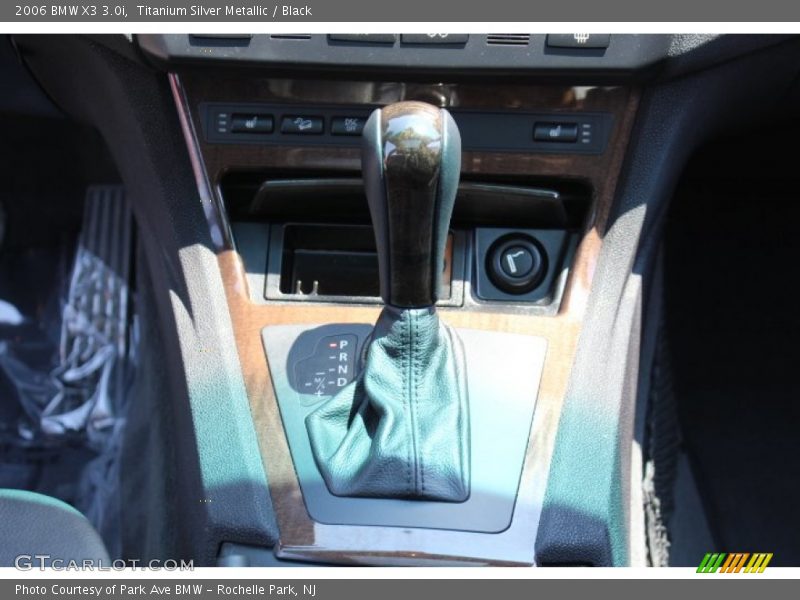 Titanium Silver Metallic / Black 2006 BMW X3 3.0i