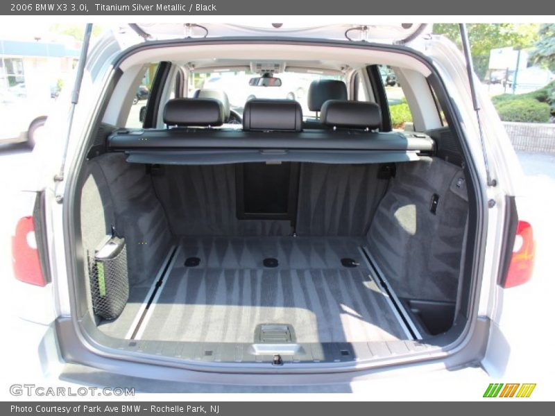 Titanium Silver Metallic / Black 2006 BMW X3 3.0i