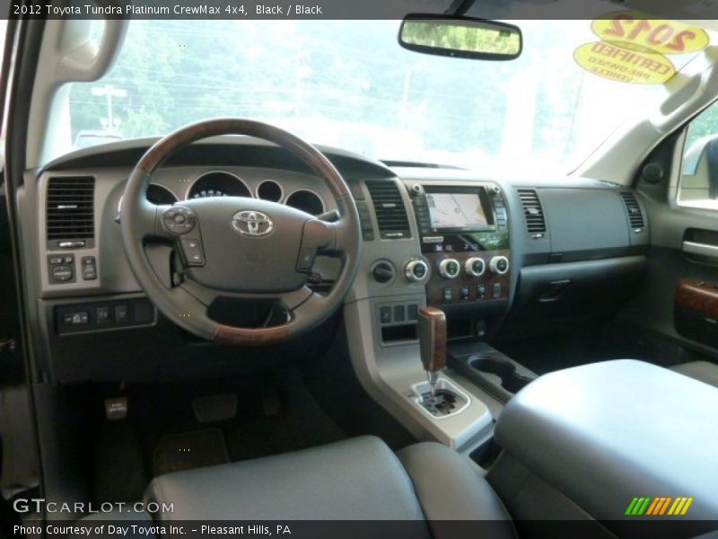Black / Black 2012 Toyota Tundra Platinum CrewMax 4x4