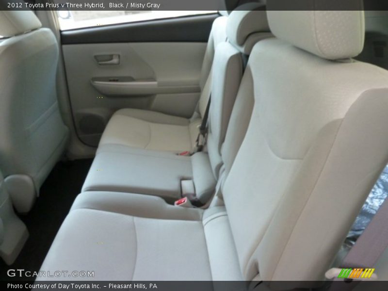 Black / Misty Gray 2012 Toyota Prius v Three Hybrid