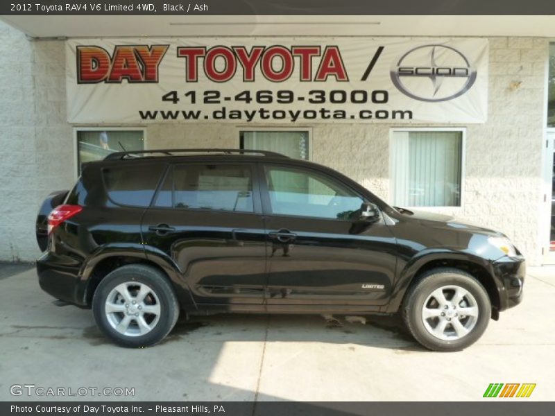 Black / Ash 2012 Toyota RAV4 V6 Limited 4WD