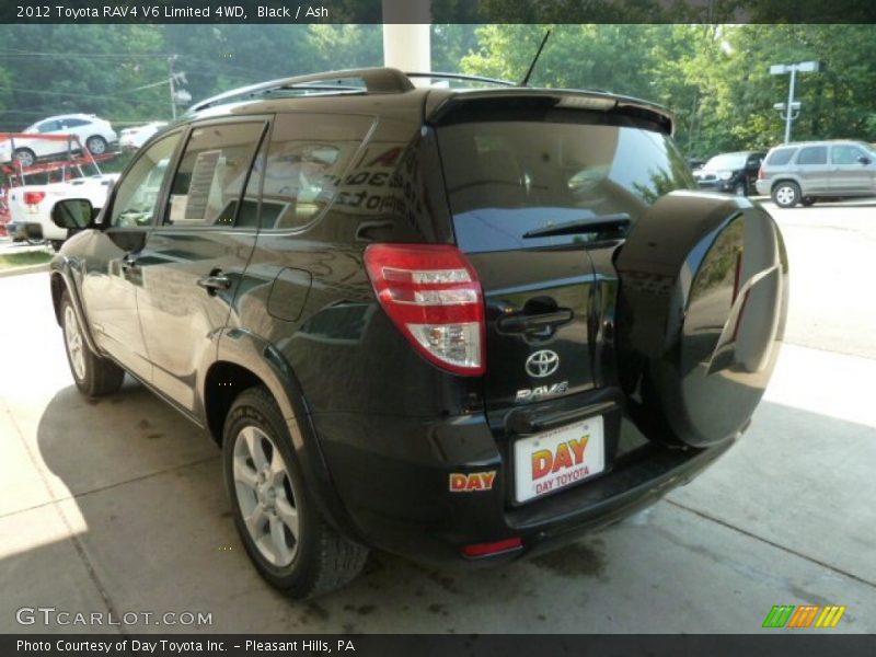 Black / Ash 2012 Toyota RAV4 V6 Limited 4WD