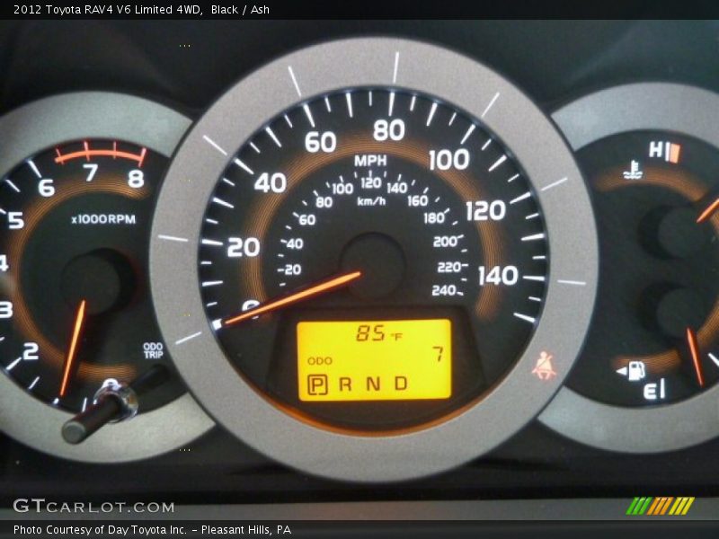Black / Ash 2012 Toyota RAV4 V6 Limited 4WD