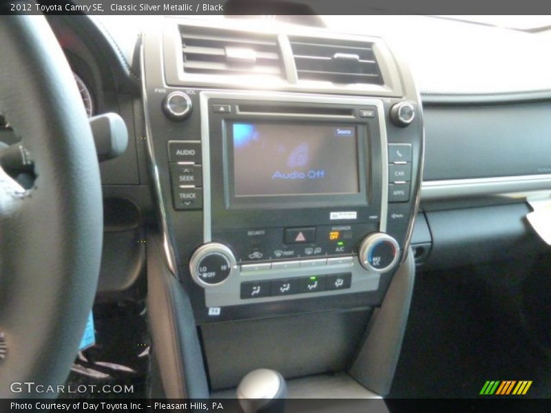 Classic Silver Metallic / Black 2012 Toyota Camry SE