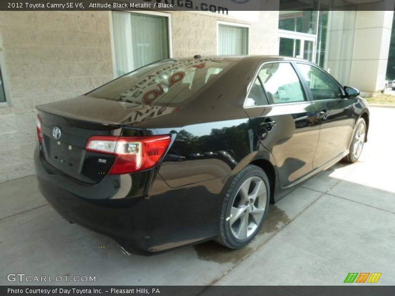 Attitude Black Metallic / Black 2012 Toyota Camry SE V6