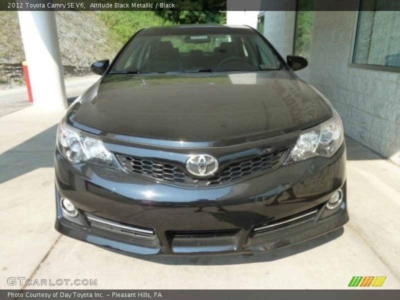 Attitude Black Metallic / Black 2012 Toyota Camry SE V6
