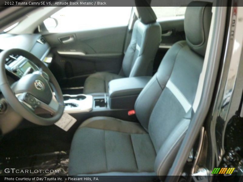 Attitude Black Metallic / Black 2012 Toyota Camry SE V6