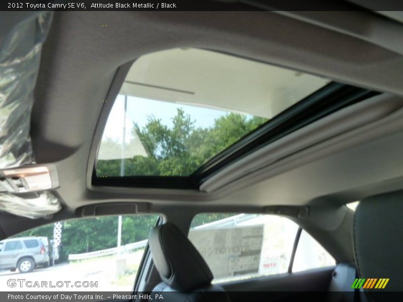 Attitude Black Metallic / Black 2012 Toyota Camry SE V6