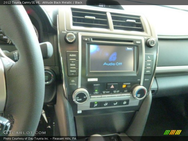 Attitude Black Metallic / Black 2012 Toyota Camry SE V6