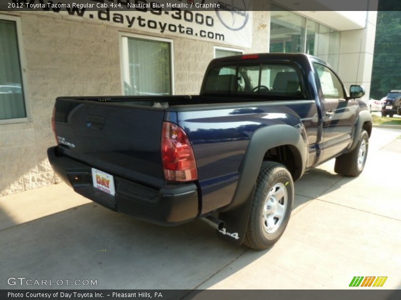 Nautical Blue Metallic / Graphite 2012 Toyota Tacoma Regular Cab 4x4