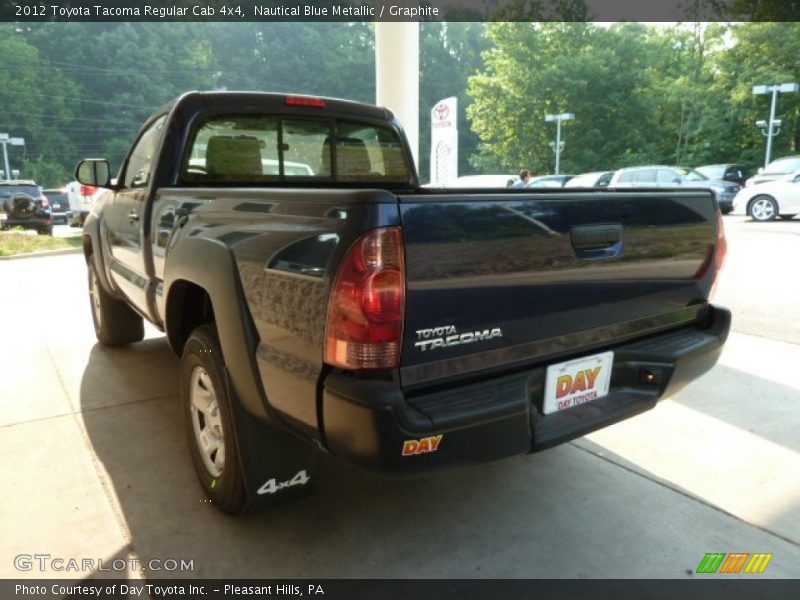 Nautical Blue Metallic / Graphite 2012 Toyota Tacoma Regular Cab 4x4