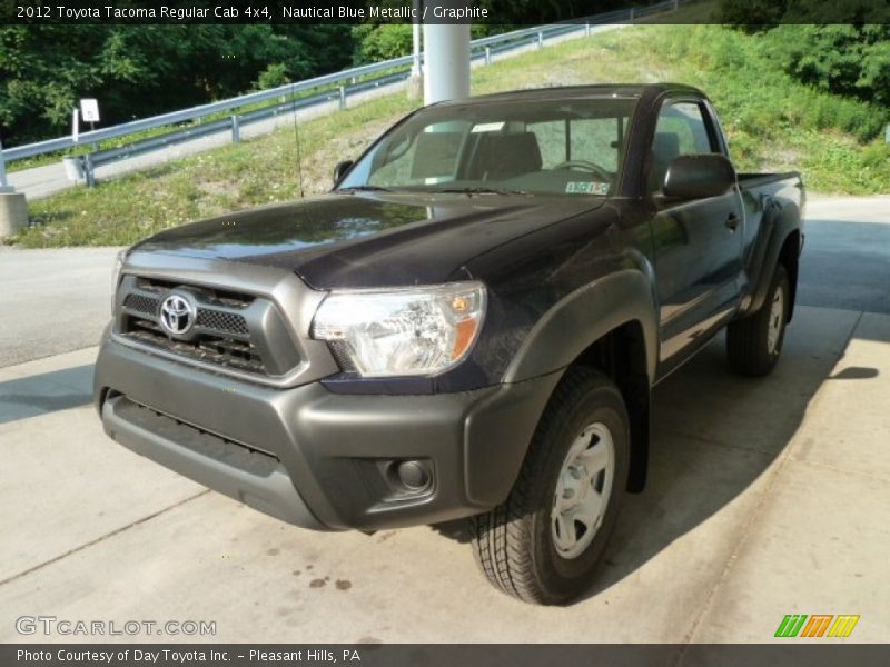 Nautical Blue Metallic / Graphite 2012 Toyota Tacoma Regular Cab 4x4