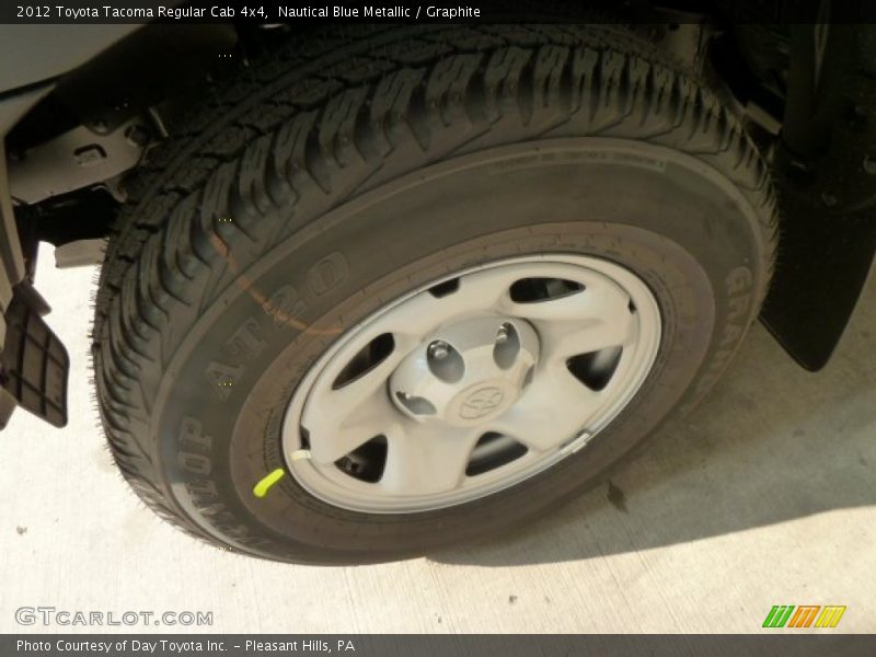 Nautical Blue Metallic / Graphite 2012 Toyota Tacoma Regular Cab 4x4