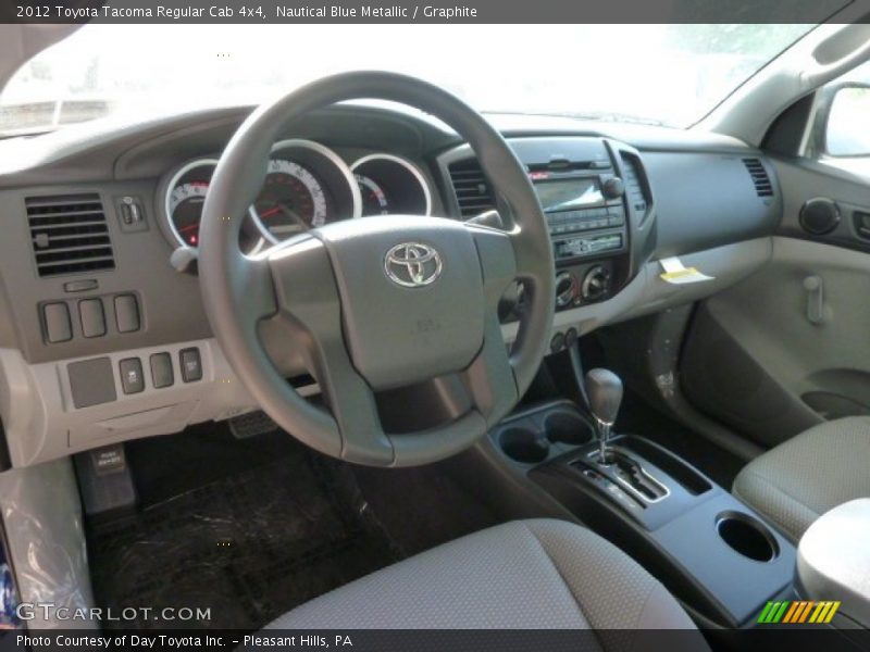 Nautical Blue Metallic / Graphite 2012 Toyota Tacoma Regular Cab 4x4