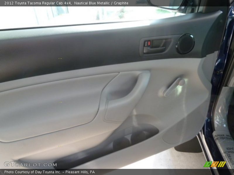 Nautical Blue Metallic / Graphite 2012 Toyota Tacoma Regular Cab 4x4