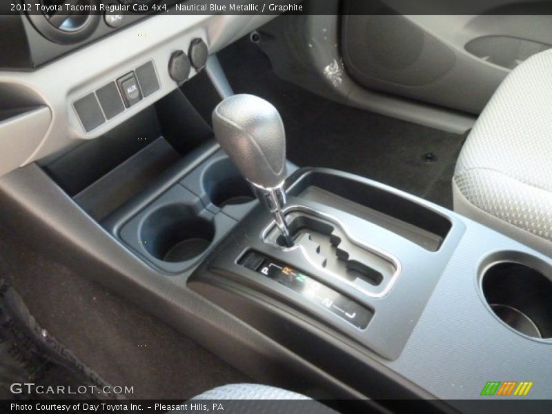 Nautical Blue Metallic / Graphite 2012 Toyota Tacoma Regular Cab 4x4