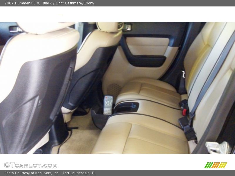 Rear Seat of 2007 H3 X