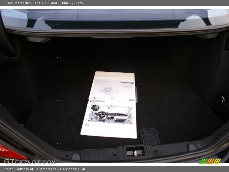 Black / Black 2006 Mercedes-Benz C 55 AMG