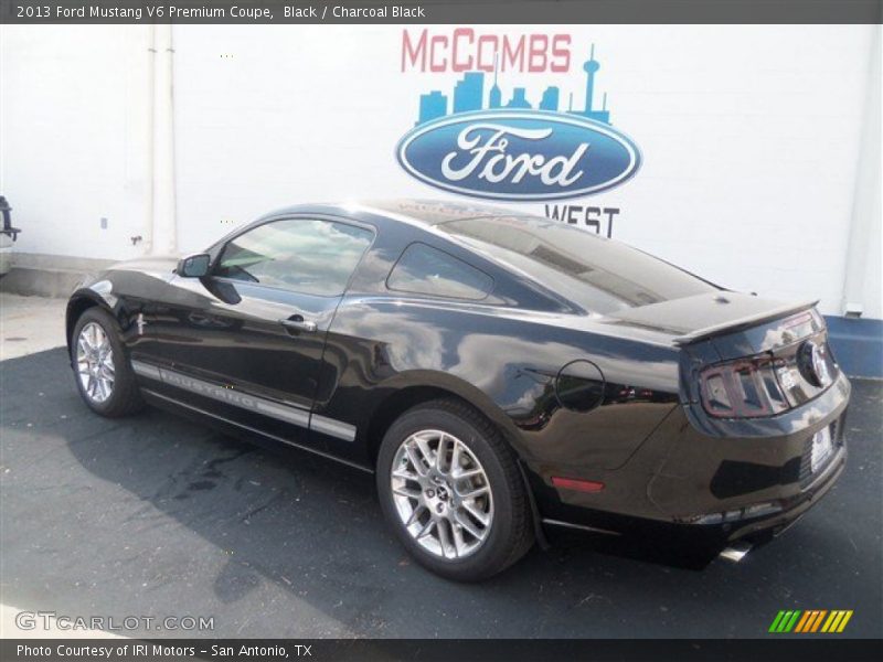 Black / Charcoal Black 2013 Ford Mustang V6 Premium Coupe
