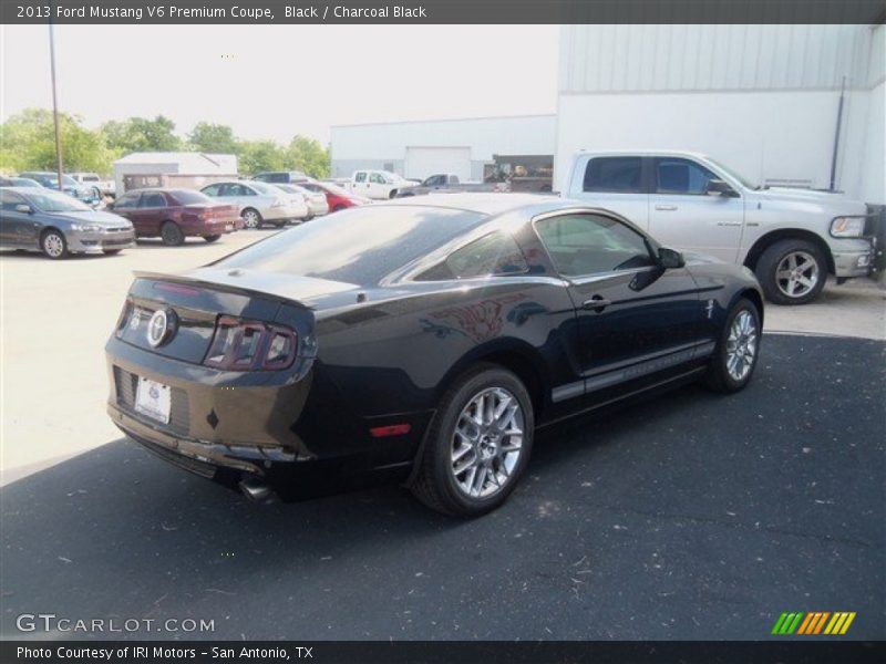Black / Charcoal Black 2013 Ford Mustang V6 Premium Coupe