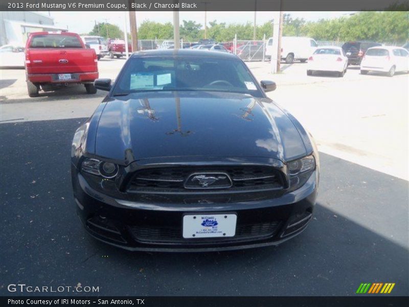 Black / Charcoal Black 2013 Ford Mustang V6 Premium Coupe