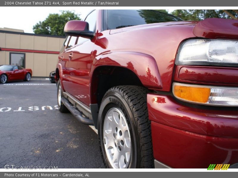 Sport Red Metallic / Tan/Neutral 2004 Chevrolet Tahoe Z71 4x4