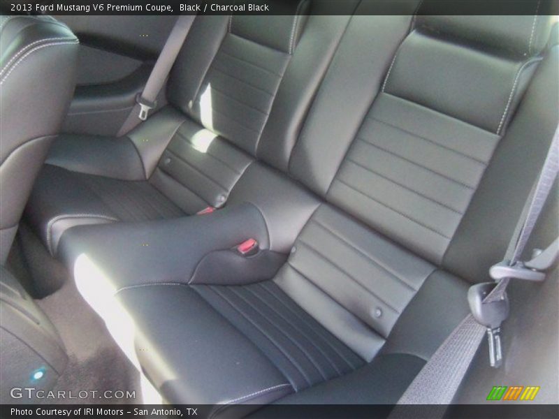 Black / Charcoal Black 2013 Ford Mustang V6 Premium Coupe