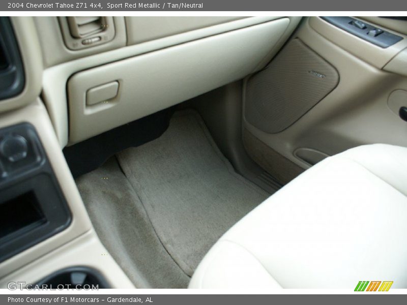 Sport Red Metallic / Tan/Neutral 2004 Chevrolet Tahoe Z71 4x4