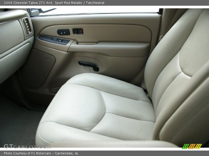 Sport Red Metallic / Tan/Neutral 2004 Chevrolet Tahoe Z71 4x4
