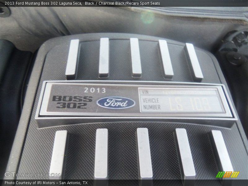  2013 Mustang Boss 302 Laguna Seca Logo