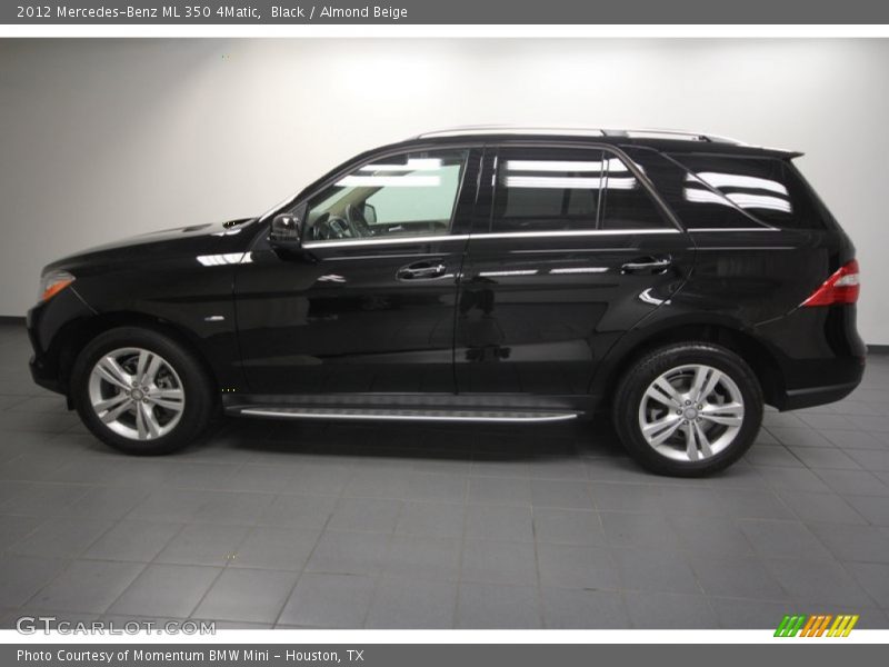 Black / Almond Beige 2012 Mercedes-Benz ML 350 4Matic