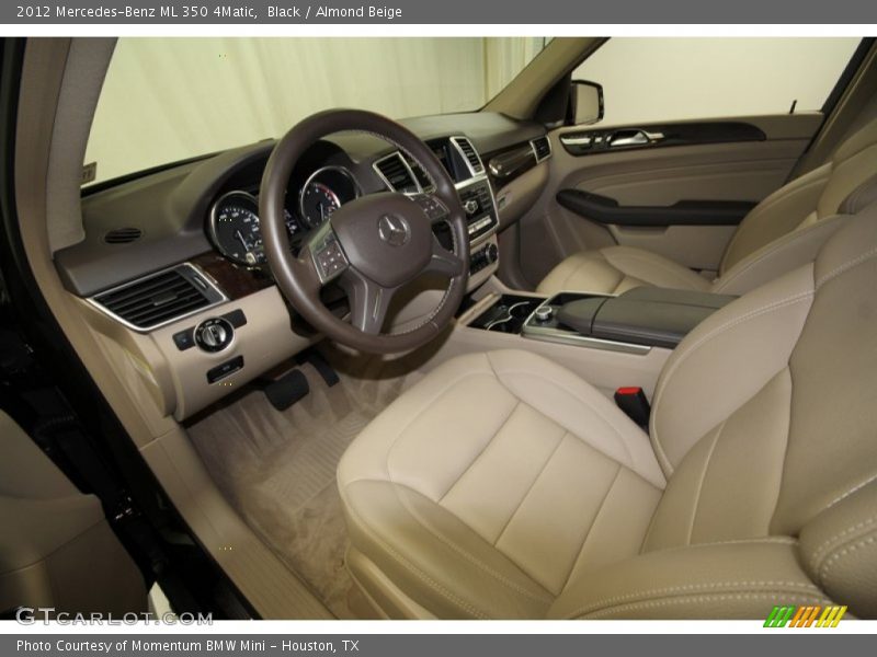 Black / Almond Beige 2012 Mercedes-Benz ML 350 4Matic