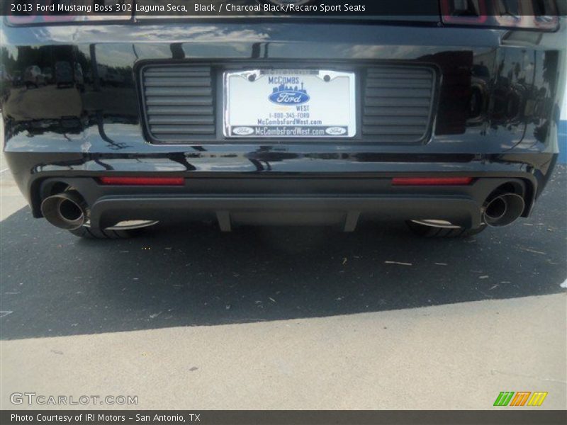 Black / Charcoal Black/Recaro Sport Seats 2013 Ford Mustang Boss 302 Laguna Seca