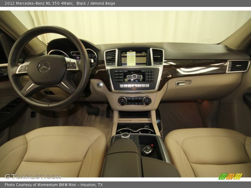 Black / Almond Beige 2012 Mercedes-Benz ML 350 4Matic
