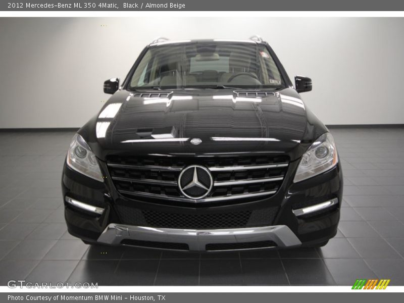 Black / Almond Beige 2012 Mercedes-Benz ML 350 4Matic