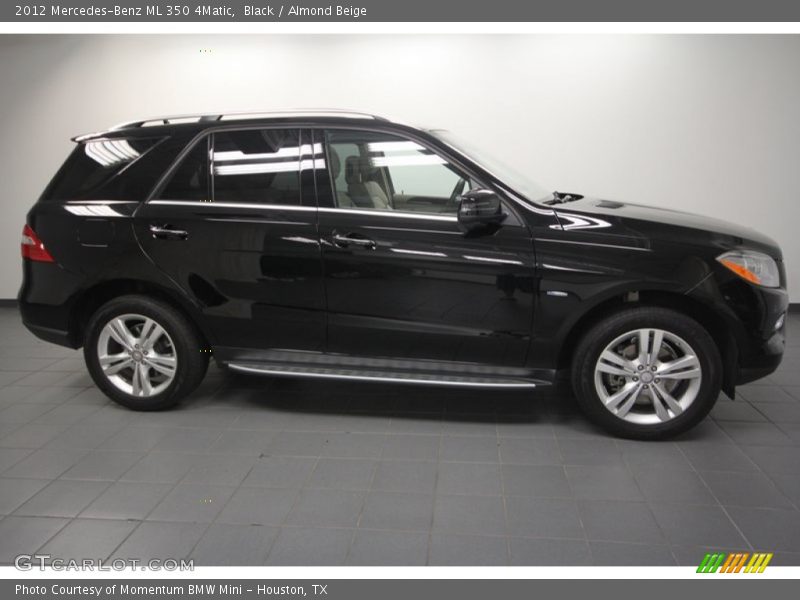 Black / Almond Beige 2012 Mercedes-Benz ML 350 4Matic