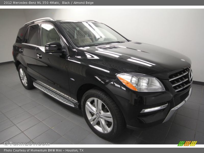 Black / Almond Beige 2012 Mercedes-Benz ML 350 4Matic